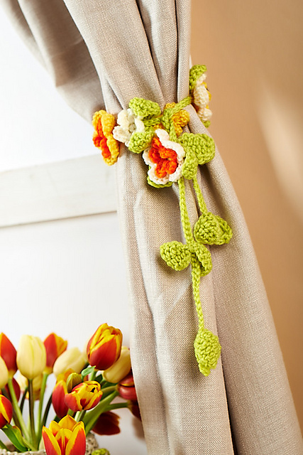 Curtain tie-backs