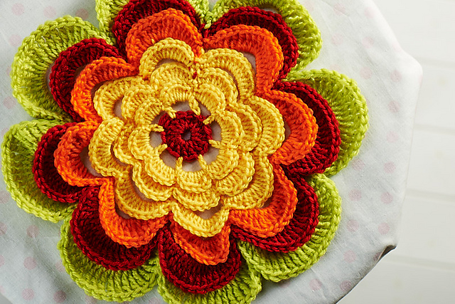 Frilly flower