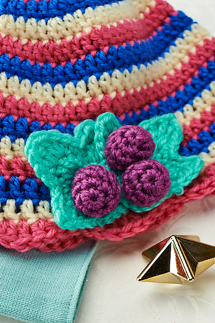 Berry baby cap