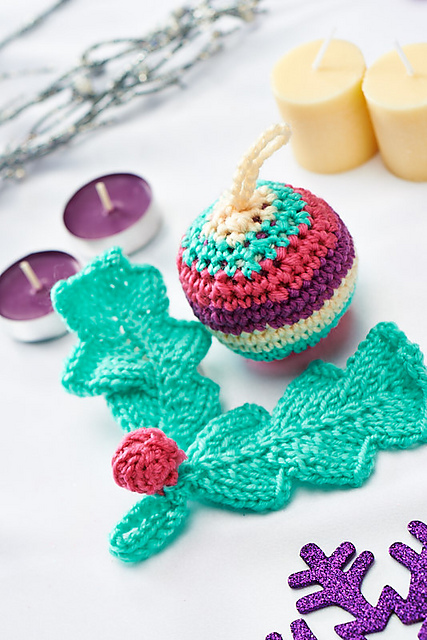 Stripy bauble
