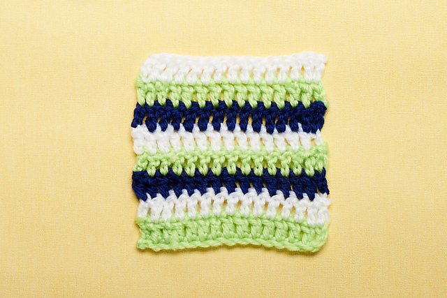 Stripy treble square