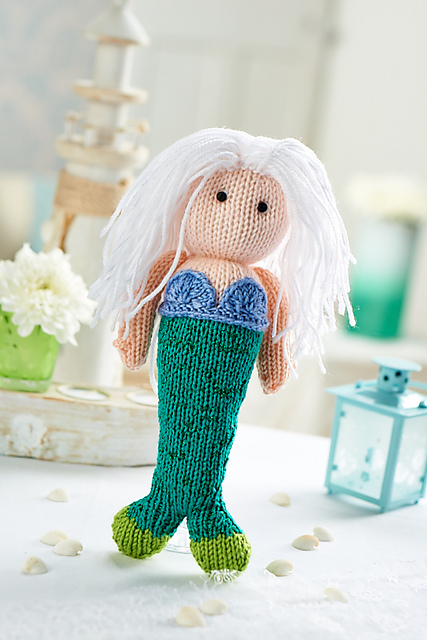 Ravelry: Pearl the Mermaid pattern by Amanda Berry