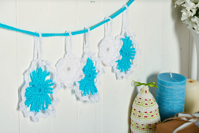 String of Snowflakes