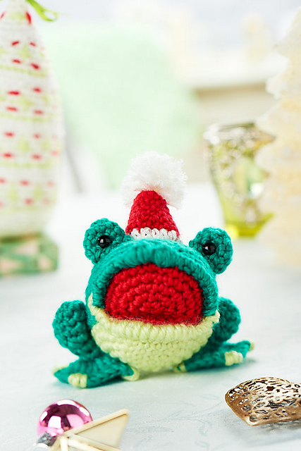 Singing frog