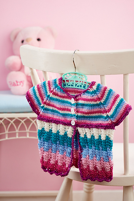 Stripy cardigan