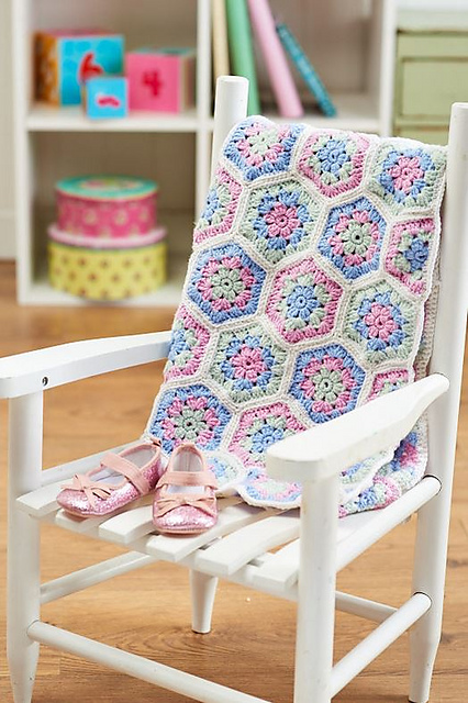 Hexagon blanket