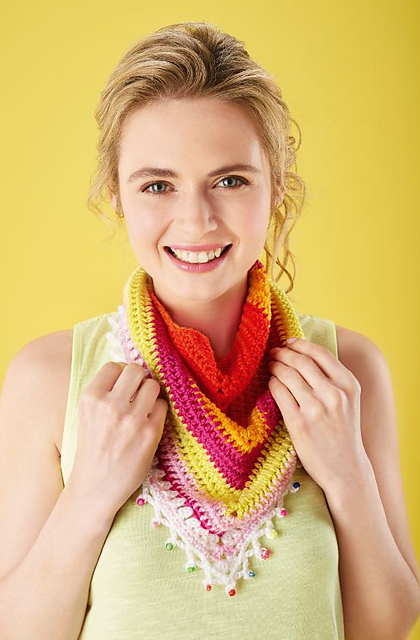 Boho style neckerchief