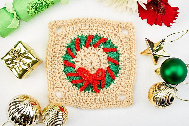 Wreath Granny square