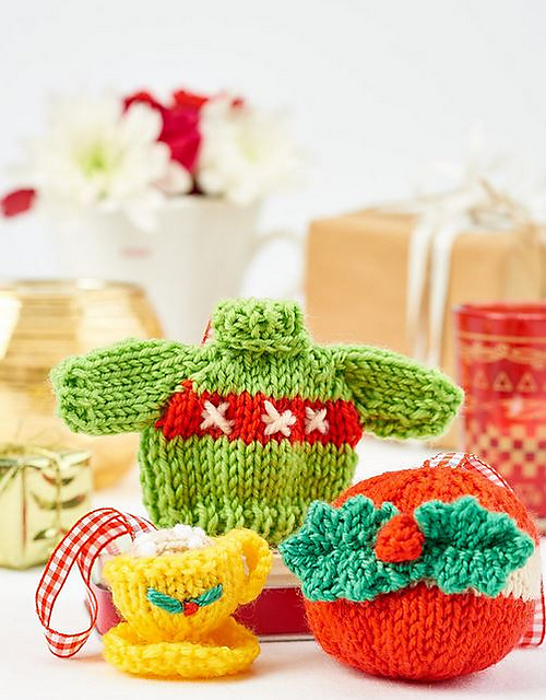 Knitted decorations