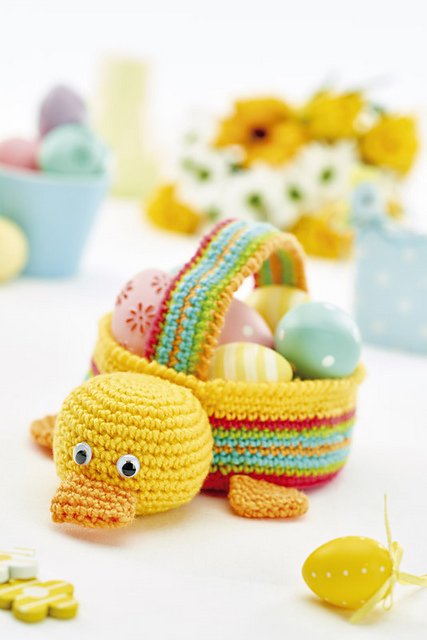 Mr Duck basket
