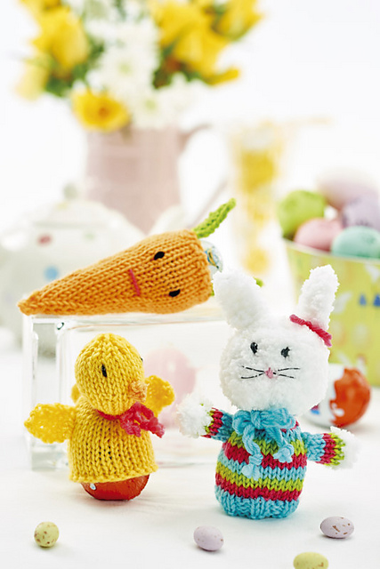 Easter egg cosies