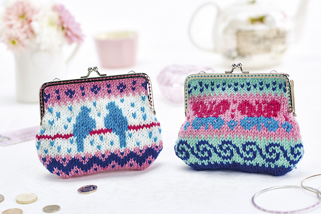 Fair Isle purses