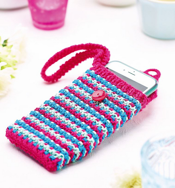 Strappy phone case