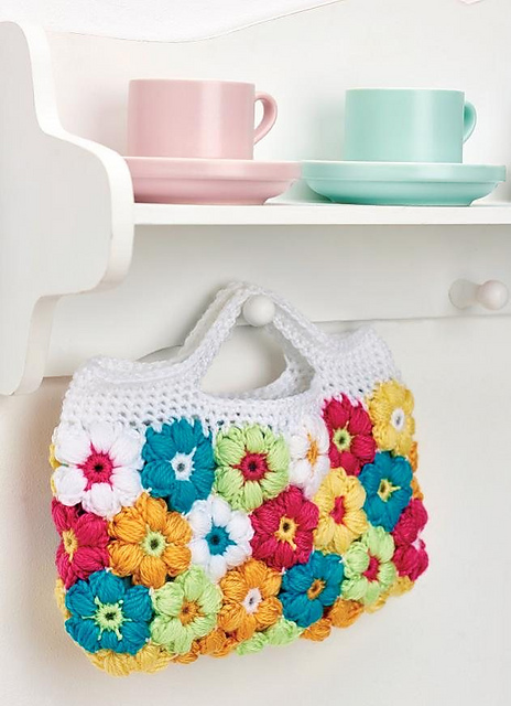 Floral clutch bag