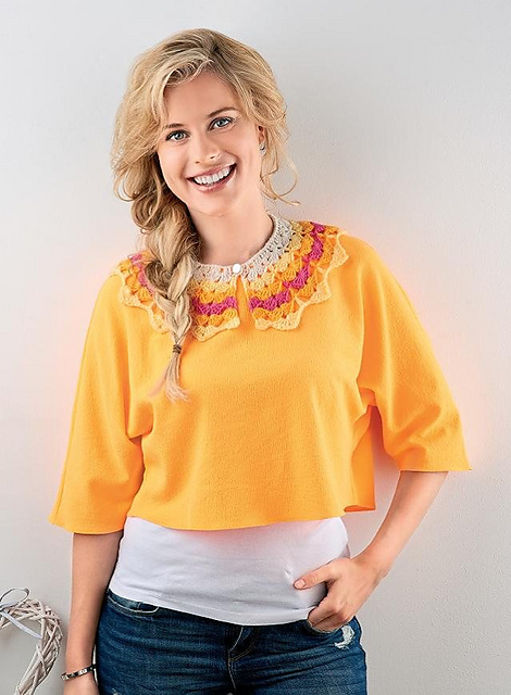 Lacy collar