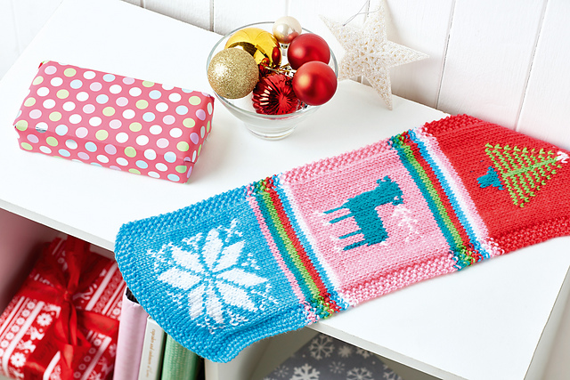 Festive scarf