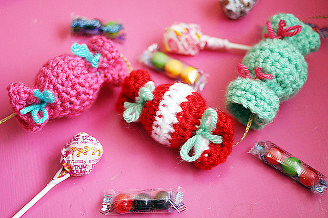 Candy Garland or Candy Ornaments