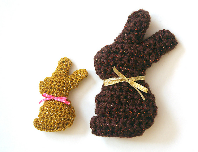 Chocolate Easter Bunny Mini-Plush