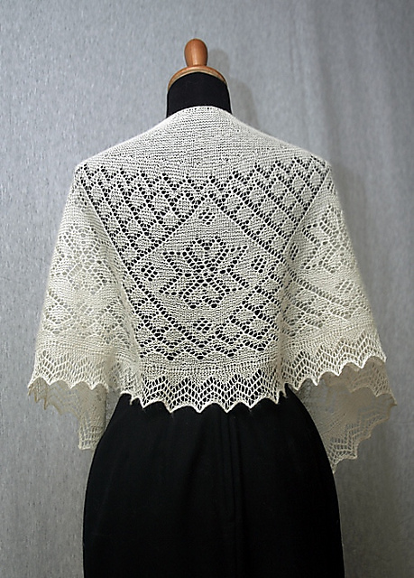 Fleur de Grace Orenburg shawlette