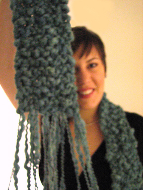 Mary's Italian Garter Scarf