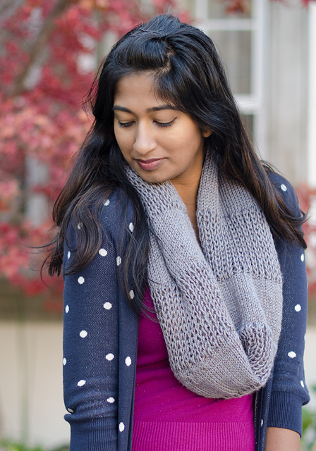 Megana Reddy Ravelry: Through Thick and Thin Cowl pattern by Megana Reddy