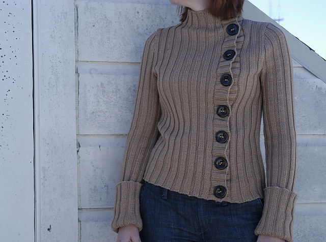 Gilet chaussette asymétrique / Asymmetrical Sweater #456-T6-228