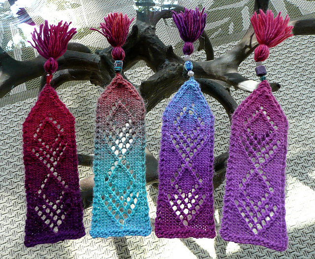 crocus pocus lace bookmark