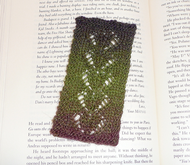 Batwing Lace Bookmark