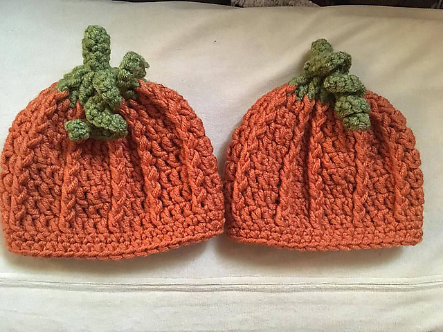Pumpkin beanie