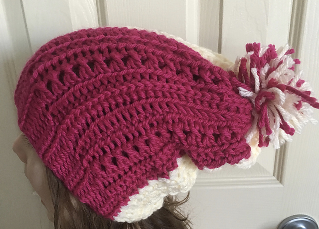 Textured Slouch Beanie