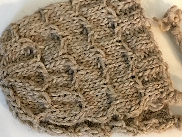 Newborn Frosted Edge Bonnet