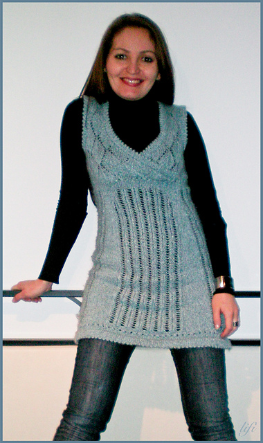 #14 Ajourkleid mit Mausezähnchenrändern