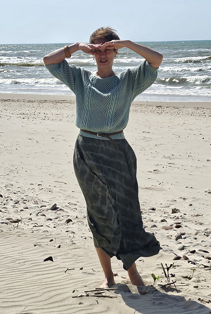 Sabrina summer sweater
