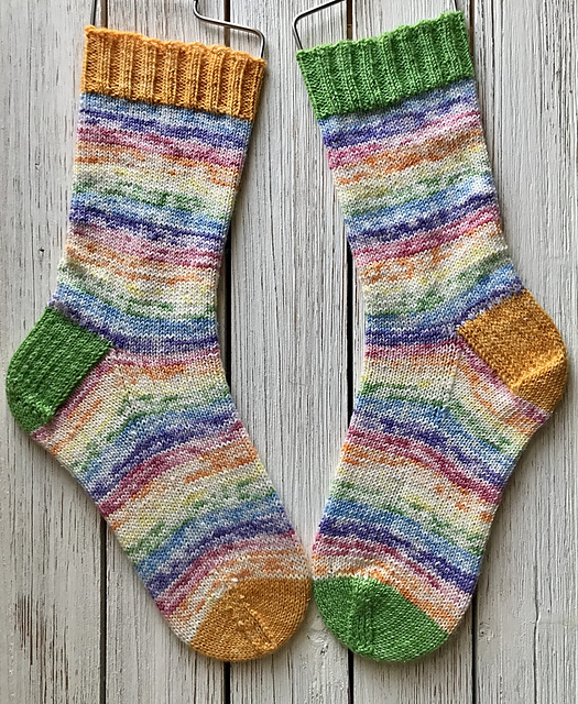 So Vanilla Cuff Down Socks