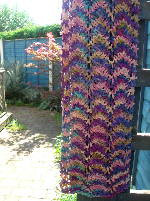 sassy stripes scarf
