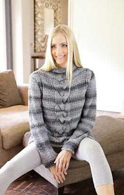 # 32 Pulli mit Mittelzopf