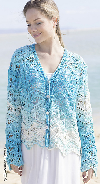 # 07 Jacke im Ajourmuster