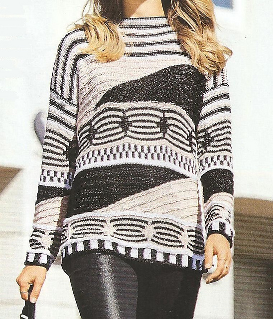 # 06 Pulli mit grafischen Mustern