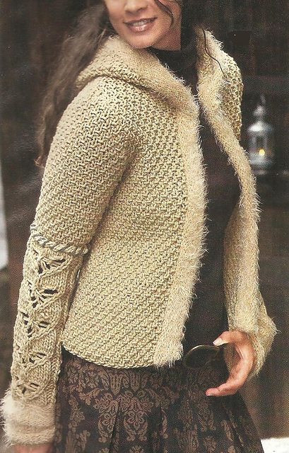 # 15 Kapuzenjacke in Camel