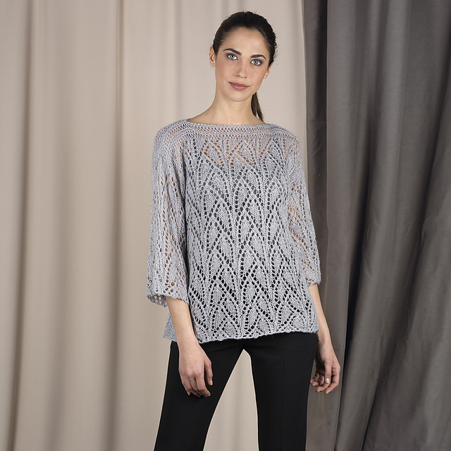 99-38 Pulli mit Lochmuster