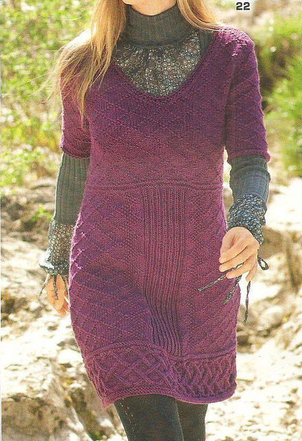 # 22 Diamond patterned tunic