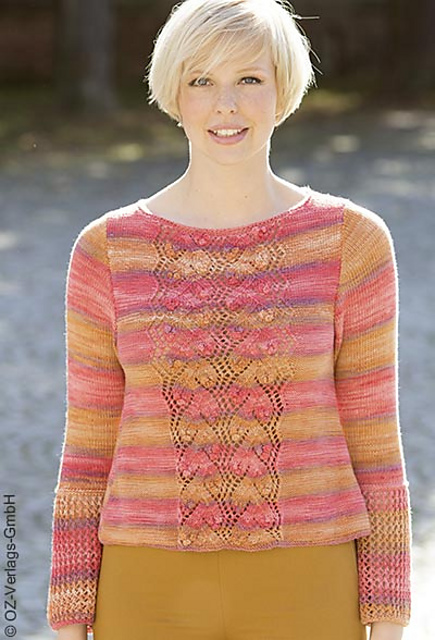 # 16 Pull en dégradé de couleur