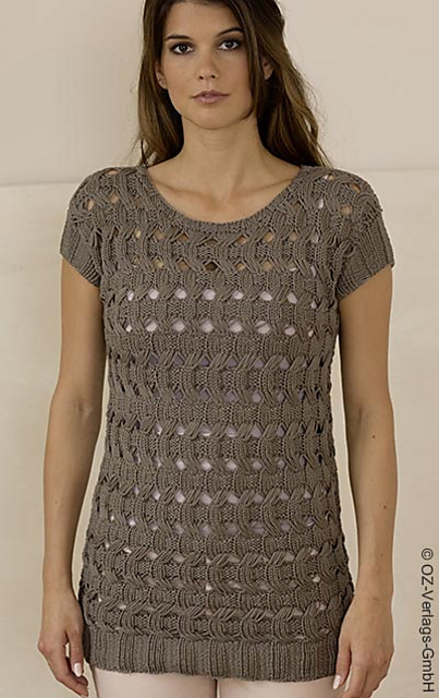 # 30 Pull sans manches en taupe