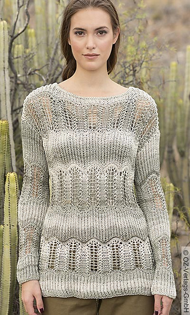 # 29 Pull avec bandes à motif