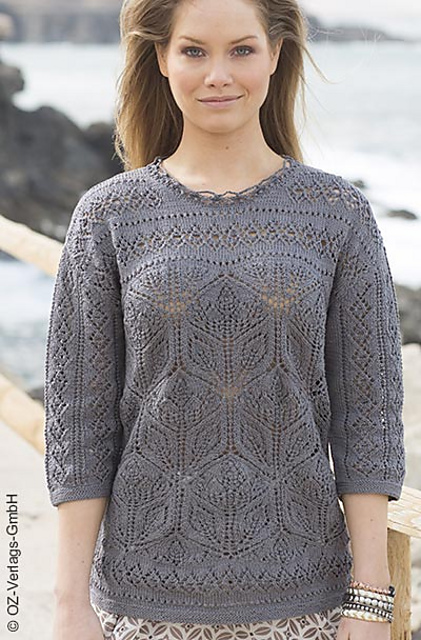 # 03 Ajourpulli in Taupe