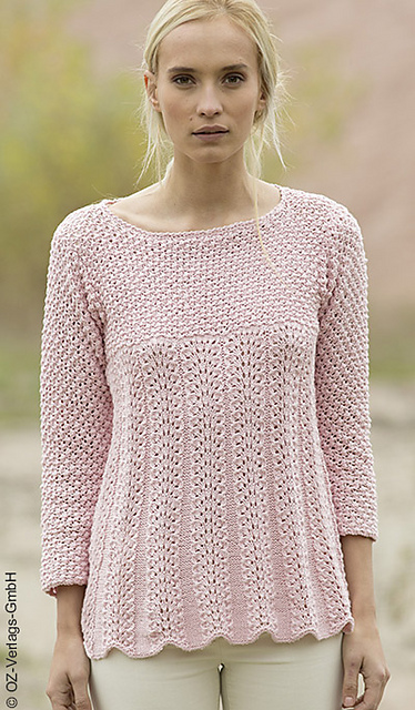# 22 Pull en forme de A