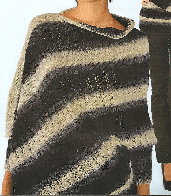 # 18 Asymmetrischer Pullover