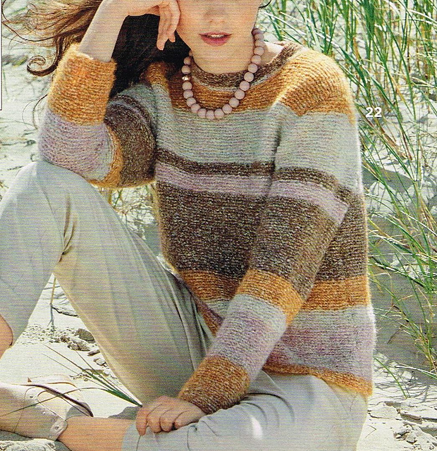 # 22 Pulli mit Streifen