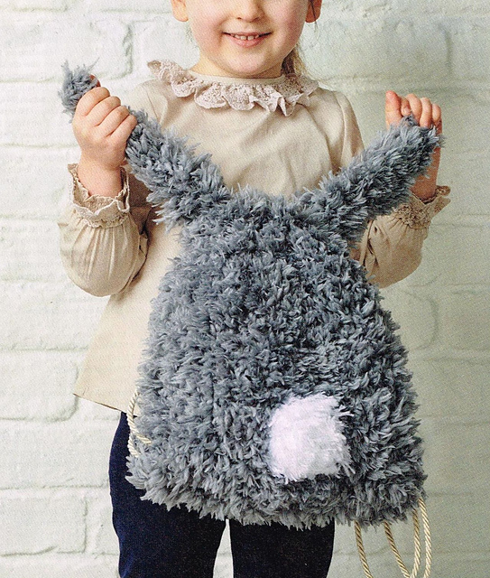 Fluffy Bunny Rucksack