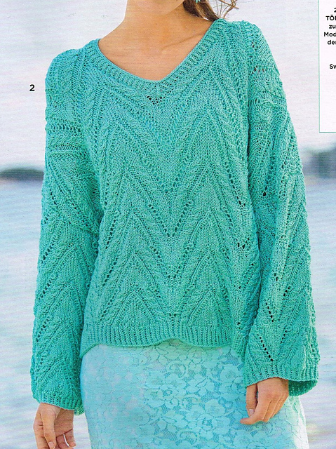 Pulli Mintgrun Damen